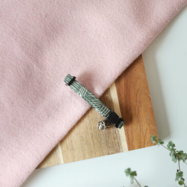 Kattenhalsband Groovy Green