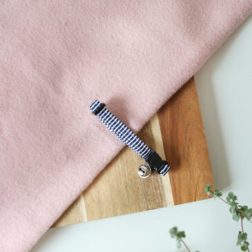 Kattenhalsband Blue Lines