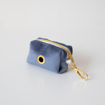 Velvet Poepzakjesdrager blauw