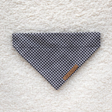 Bandana Checkered Black