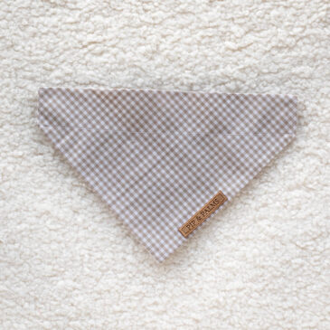 Bandana Checkered Sand