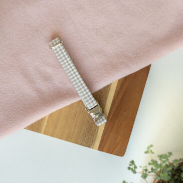 Halsband Checkered Sand