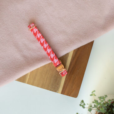 Halsband Pink Pepita