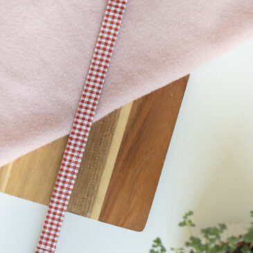 Looplijn Checkered Red