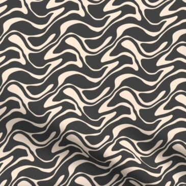 Retro Swirl print