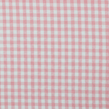 checkered pink print