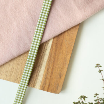 looplijn checkered apple green