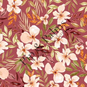 Scrunchie Fallen Flowers