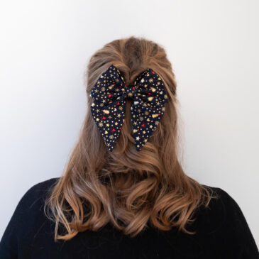 Hair Bow tie O Holy Night