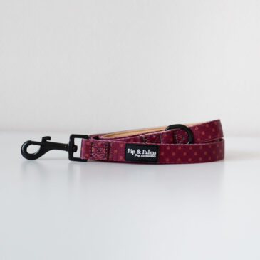 Webbing looplijn Burgundy Best - Ready to Walk